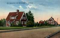 Stationshuset Lövberga 1920-talet
